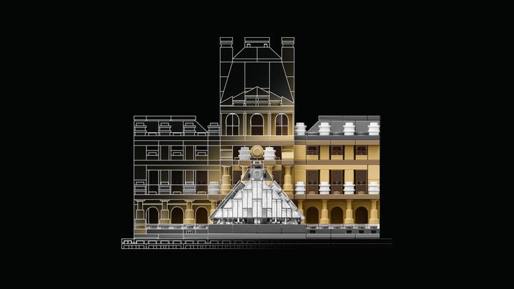Produktbild LEGO Architecture Louvre (21024, LEGO Architecture)