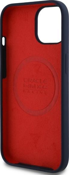 Productafbeelding Red Bull Racing - Silicone Oversize Vertical Logo MagSafe (RBHMP15S24SIOLRV) - iPhone 15 - Navy (Apple iPhone 15)