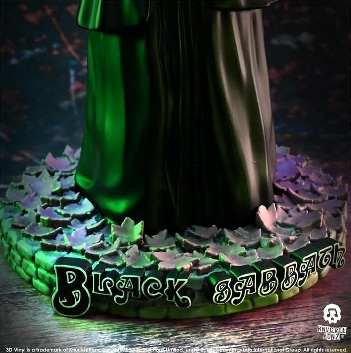 Actual product image Knucklebonz Black Sabbath 3D Vinyl Statue Witch (1st Album) 22 cm