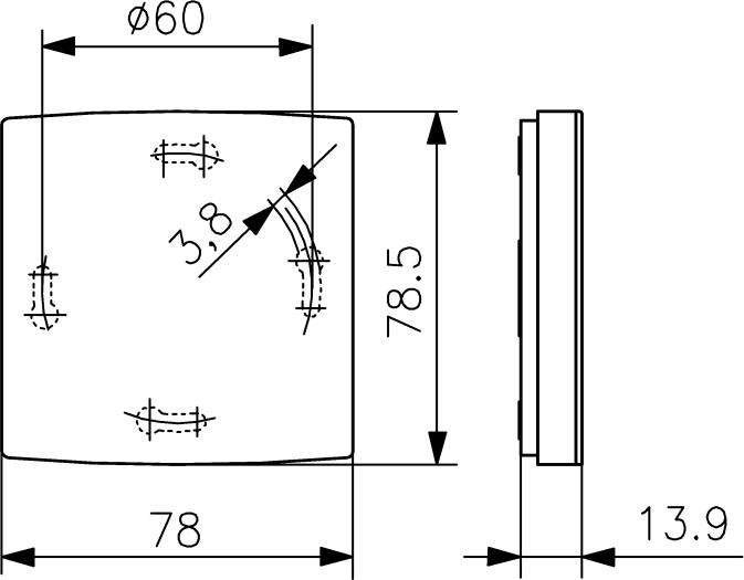 Produktbild ALRE Raumtemperaturfühler