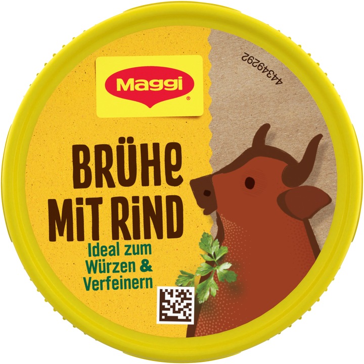 Actual product image Maggi Broth with beef jar 108g, makes 6 litres (6000 ml)