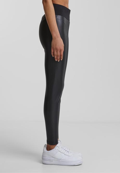 Immagine prodotto Urban Classics Leggings a vita alta in pelle sintetica da donna (3XL)