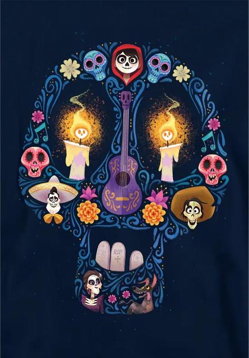 Produktbild La Maison du Coco Day Of The Dead Skull Kapuzenpullover