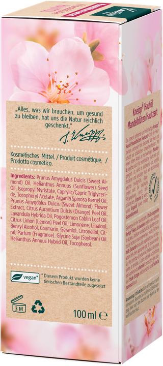 Immagine prodotto Kneipp Olio di fiori di mandorlo (Olio corpo, 100 ml)