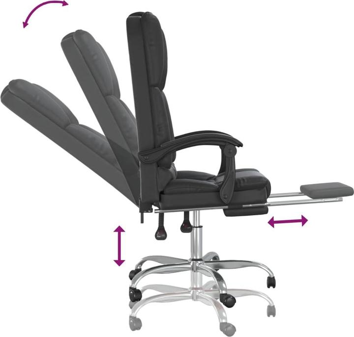 Actual product image vidaXL Massage-Bürostuhl