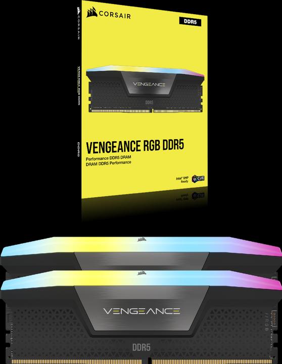 Actual product image Corsair Vengeance RGB (2 x 16GB, 7000 MHz, DDR5 RAM, DIMM)