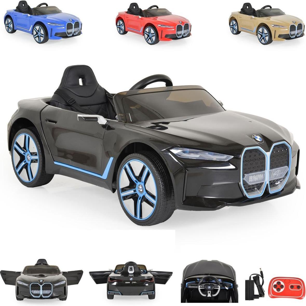 Moni Kinder Elektroauto BMW i4 MP3 (12 V)