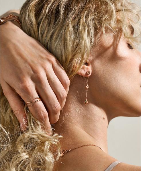 Actual product image Skagen Anja Pebbles stud earrings (Stainless steel)