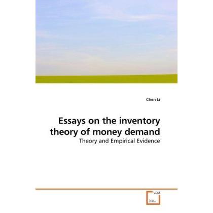 Essays on the inventory theory of money demand, Fachbücher von Chen Li