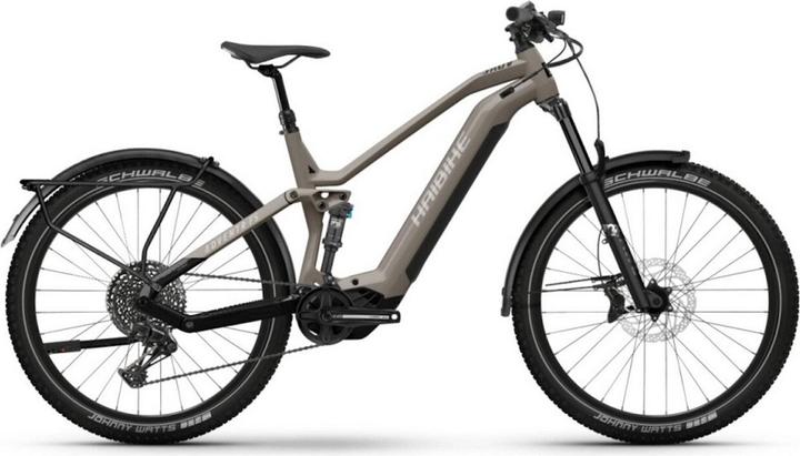Haibike Adventr FS 10 MTB Fully - Gloss Warm Grey Black