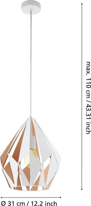 Produktbild EGLO Carlton (E27)