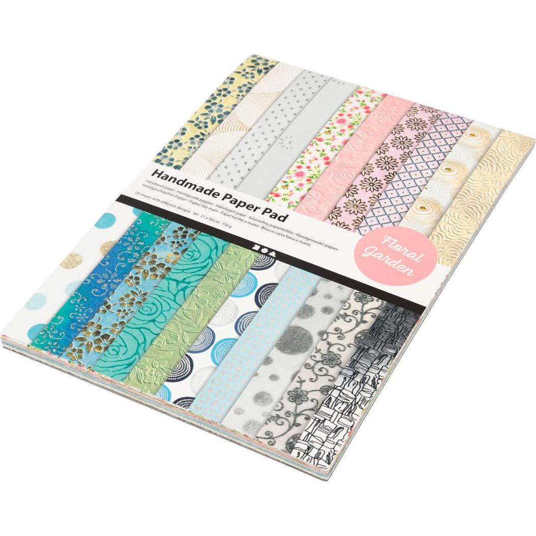 Creativ Company, Bastelpapier, Büttenpapier (110 g/m², 20 x)