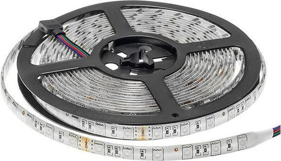 Produktbild Optonica 60SMD/m 14,4W/m 24V LED Streifen 5050 RGB Wasserdicht 5m Rolle (RGB, 500 cm, Indoor)
