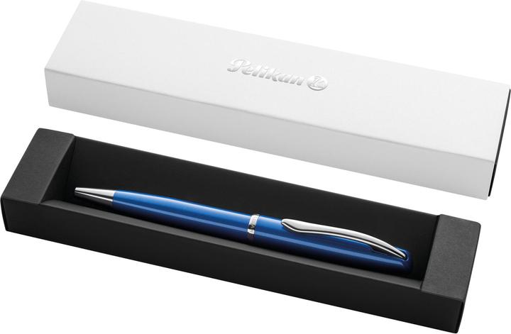 Actual product image Pelikan Ballpoint Pen Jazz Noble Elegance K36 Sapphire Blue Folding Box (Sapphire blue, 1 x)