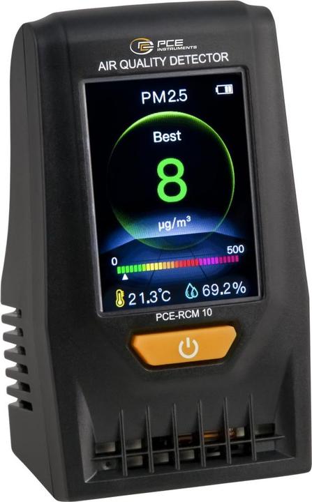 1x PCE-RCM 10 stofanalysator - 1x USB-kabel - 1x gebruiksaanwijzing.