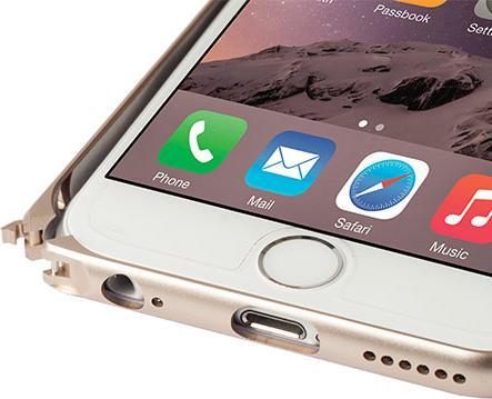 Image du produit 4G Systems Krusell Pare-chocs en aluminium Sala pour Apple iPhone 6 Plus, Or (Apple iPhone 6 Plus)