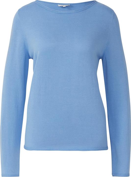 Produktbild s.Oliver Strickpullover Weicher Feinstrickpullover mit Rollkanten (48)