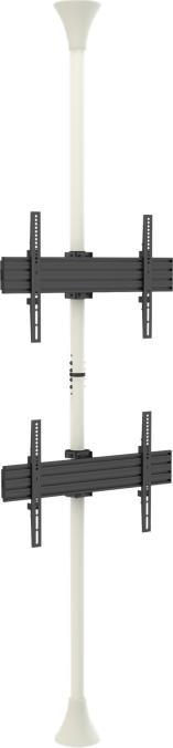 Multibrackets Boden-Deckenhalter 2x, 40"-65", VESA 100x100