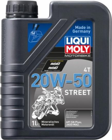 Liqui Moly Motorbike 4T 20W-50 Street (1 l, SAE 20W-50)