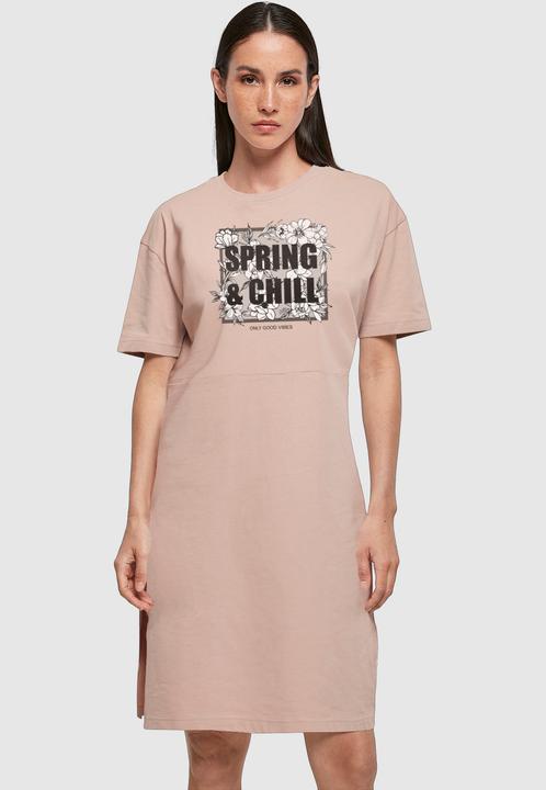 Image du produit Merchcode Ladies Spring And Chill Oversized Slit Tee Dress - 118973 (L)