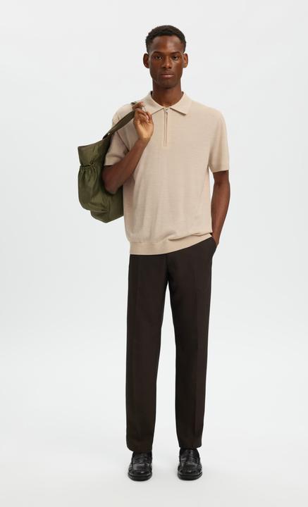 Produktbild Selected 100% Merinowoll Poloshirt (L)