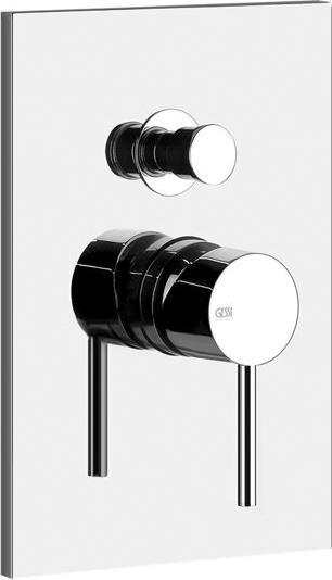 Gessi Emporio Via Tortona Fertigmontageset für Einhebelmischer, automatischer Umstellung, für Wann