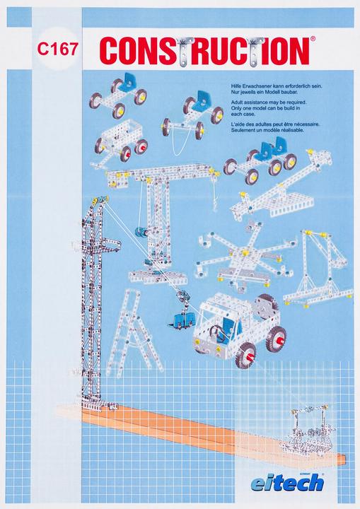 Actual product image Eitech Elementary school metal building set