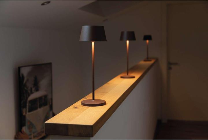 Produktbild Maul MAULnina LED-Akku-Tischleuchte braun (210 lm)