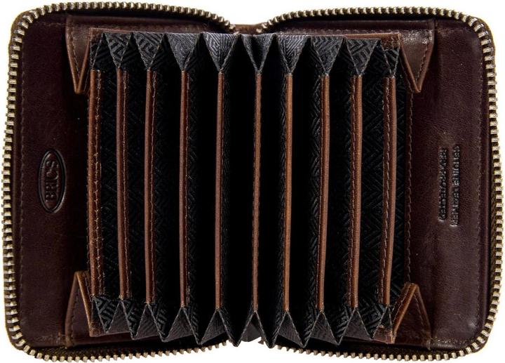 Actual product image Brics Monte Rosa credit card holder RFID leather 10.5 cm