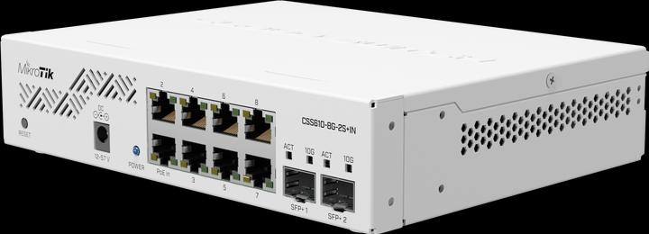 MikroTik CSS610-8G-2S+IN (10 Ports)