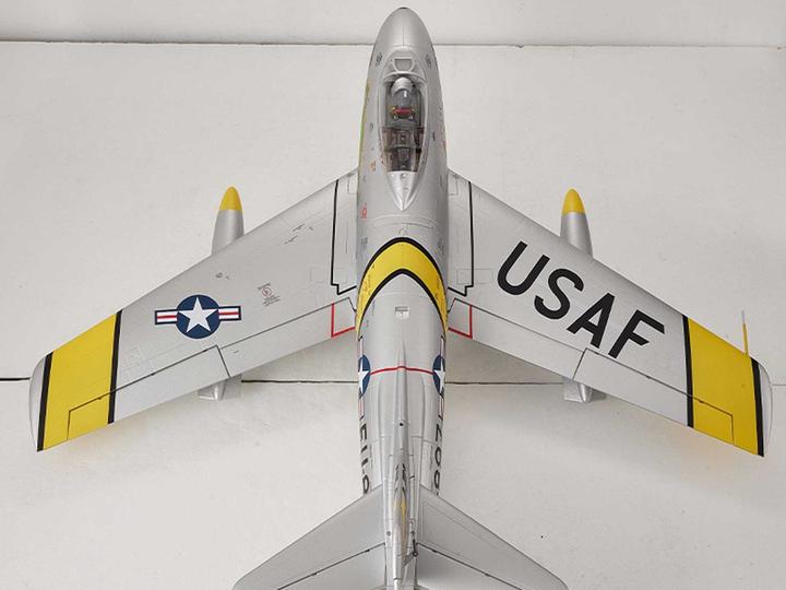 Produktbild FMS F-86 The Huff Jet EDF 80 PNP silber - 122 cm (Jet)