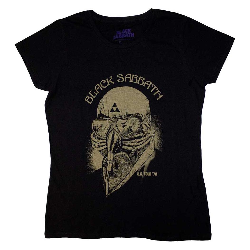 Black Sabbath, Herren, Shirts, Us Tour 78 Avengers, Schwarz, (L)