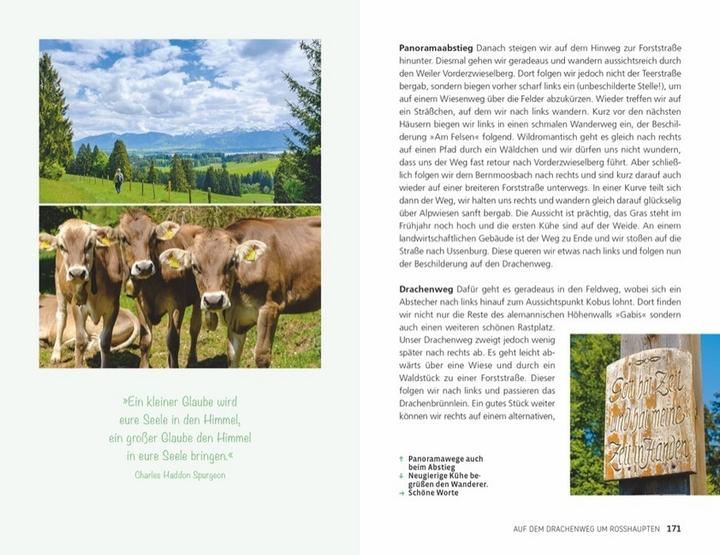 Produktbild Einfach glücklich wandern – Allgäu (Deutsch, Wilfried und Lisa Bahnmüller, 2020)