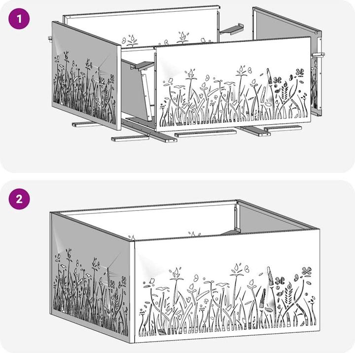 Immagine prodotto vidaXL Outdoor Feuerplatz (60 cm)