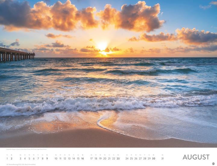 Actual product image Sonnenzauber Posterkalender 2026 (Hardcover, German)