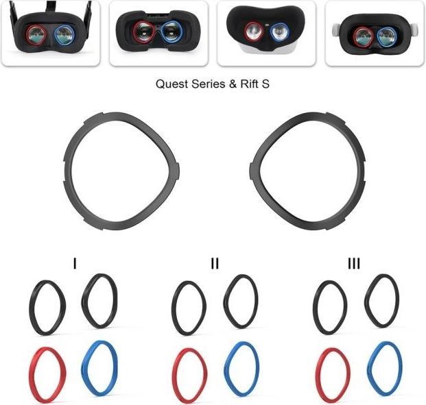 Actual product image AMVR Meta Quest 3S / Quest 2 / Quest 1 Brillenabstandshalter