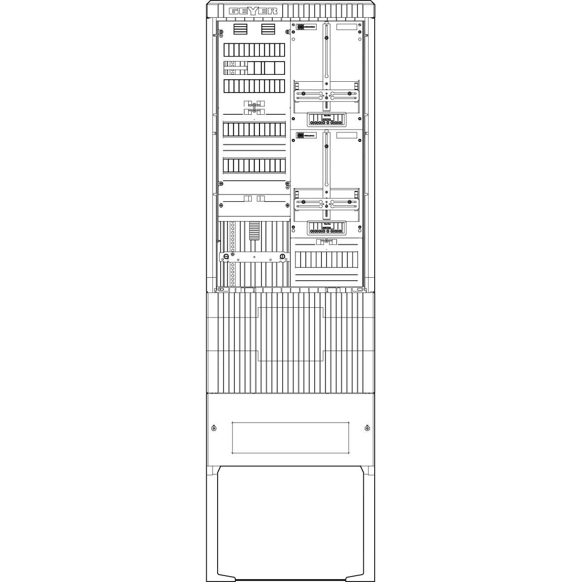 ABN, Verteilerschrank Zubehör, Zähleranschlusssäule