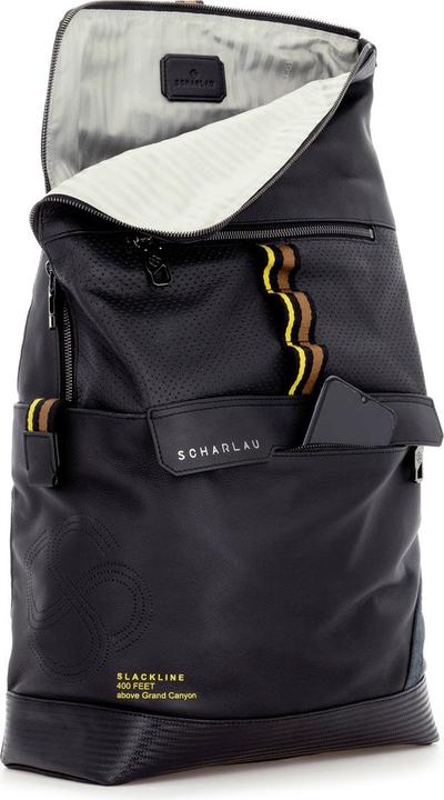 Image du produit Scharlau Spelterini - Sac à dos en cuir avec rabat