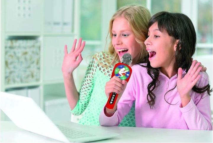 Immagine prodotto Lexibook Microfono karaoke Bluetooth con altoparlante integrato, luci e cambiavoce