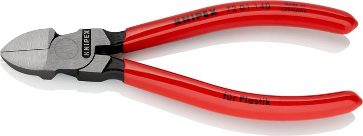 Productafbeelding Knipex Zijsnijders voor kunststof 72 01 140 (140 mm)
