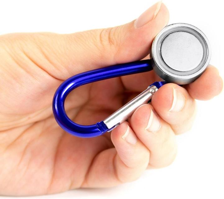 Produktbild Supermagnete Topfmagnet mit Karabiner (2x)