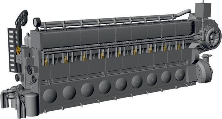 CMK Diesel Engine MAN M9V46 for UIXC
