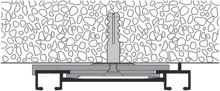 Produktbild Hamotec Vorhangschiene