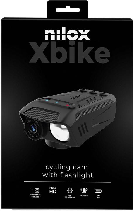 Actual product image Nilox Bike Camera Light Horn