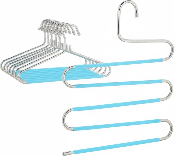 Productafbeelding Relaxdays 4x meerdere broekhangers (1x)