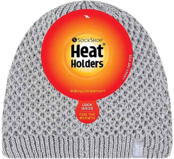 Image du produit Heat Holders Winter Strickmütze | Warm Beanie Mütze Stricken Fleecefutter