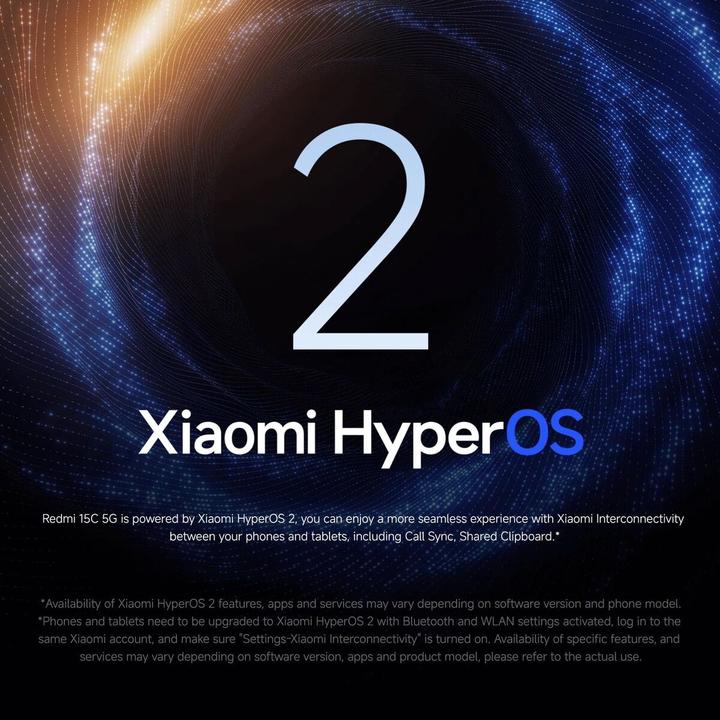 Image du produit Xiaomi Redmi 15C (128 Go, Vert menthe, 6.90", Double SIM, 5G)