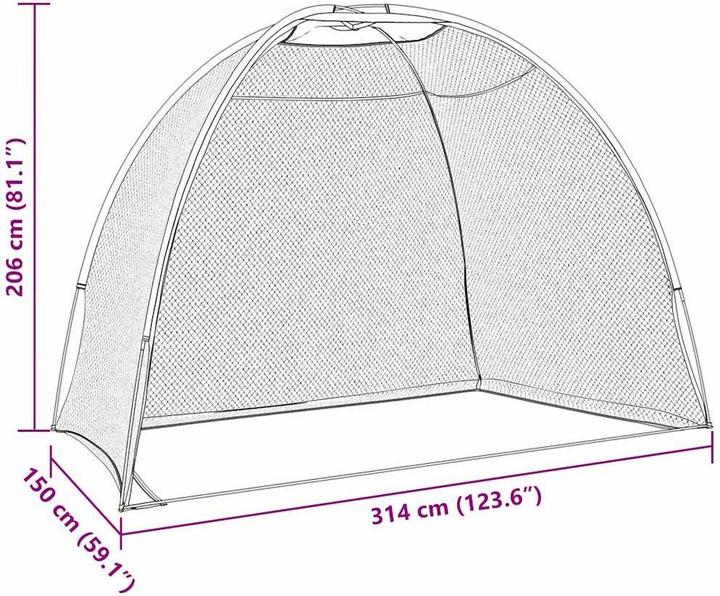 Actual product image VidaXL Golf net