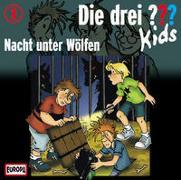 Produktbild Die Drei??? Kids (Folge 8) - Nacht unter Wölfen (Giovanni, Bob Andrews, Peter Shaw, Kassierer, Justus Jonas, Tante Mathilda, Rondini, Miss Harper, Onkel Titus, Deutsch)