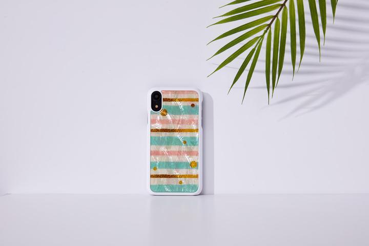 Actual product image Ikins SmartPhone case iPhone XR pop mint white (Apple iPhone XR)